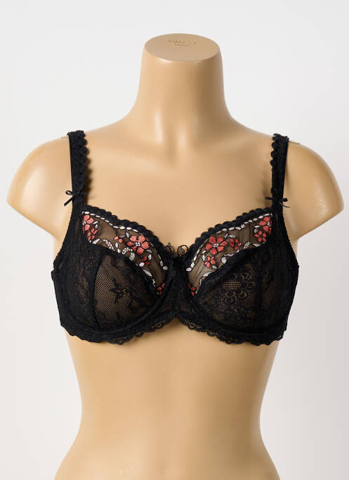 Soutien-gorge noir EMPREINTE femme