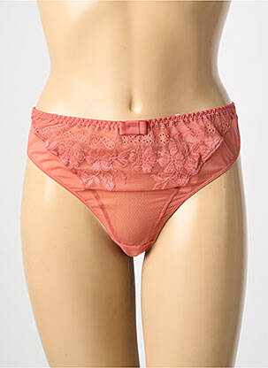 Culotte broderie orange SIMONE PERELE femme