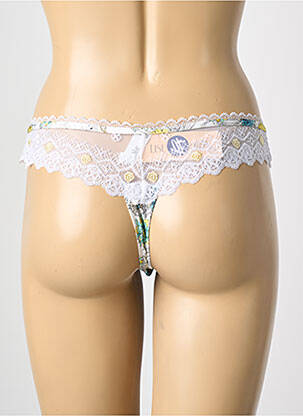 Tanga tanga blanc LISE CHARMEL femme