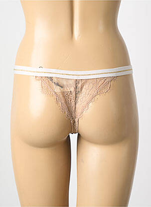 String broderie beige LOVE STORIES femme