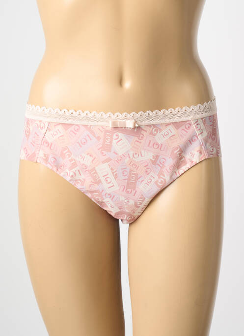 Culotte stretch rose LOU femme
