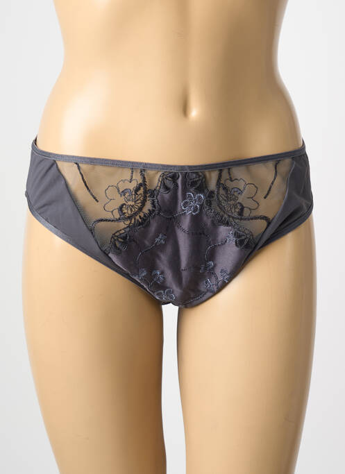 Culotte broderie gris EMPREINTE femme