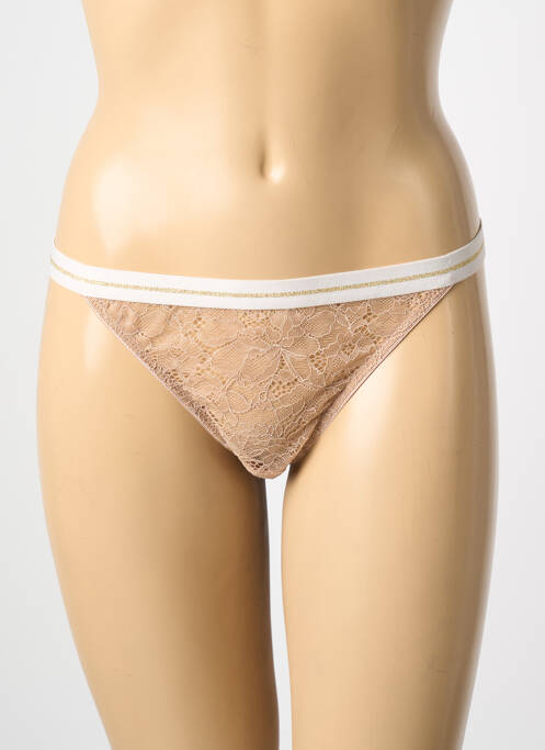 String beige LOVE STORIES femme