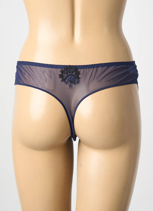 Tanga bleu SIMONE PERELE femme