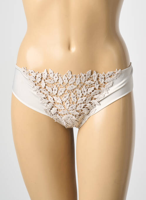 Tanga argent AMBRA femme