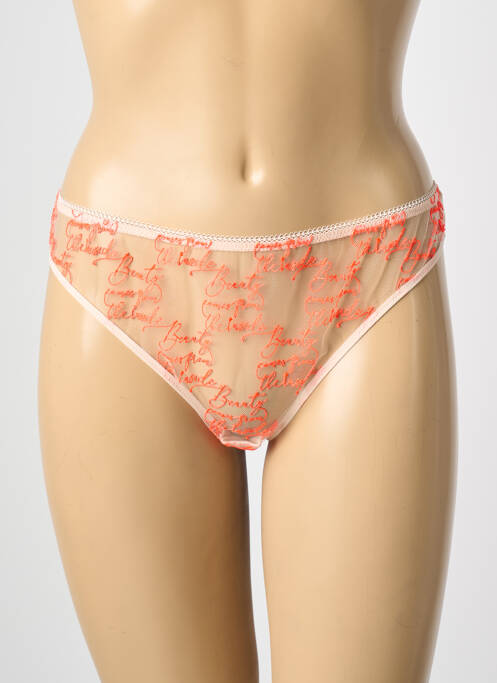 Tanga rose SIMONE PERELE femme