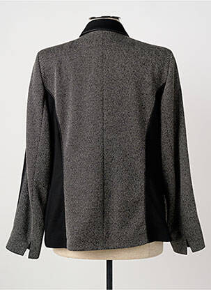Veste casual finition intérieure doublée gris FRANCE RIVOIRE femme
