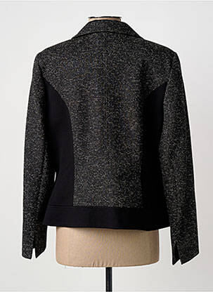 Veste casual coupe cintrée noir CHRISTINE LAURE femme