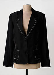 Blazer coupe cintrée noir CHRISTINE LAURE femme