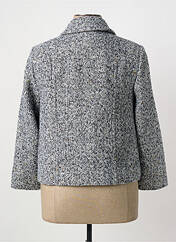 Manteau court gris CHRISTINE LAURE femme seconde vue