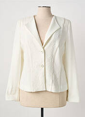 Veste casual blanc CHRISTINE LAURE femme seconde vue