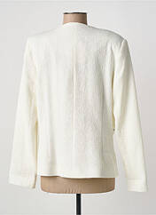 Veste casual blanc CHRISTINE LAURE femme seconde vue
