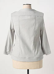 Veste casual gris CHRISTINE LAURE femme seconde vue