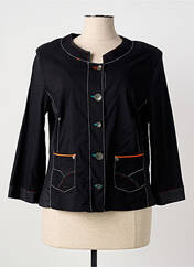 Veste casual noir CHRISTINE LAURE femme seconde vue
