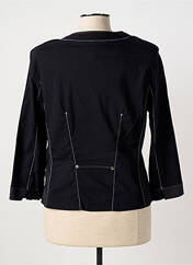 Veste casual noir CHRISTINE LAURE femme seconde vue