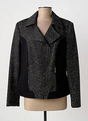 Veste casual noir CHRISTINE LAURE femme seconde vue