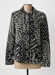 Veste casual noir CHRISTINE LAURE femme seconde vue