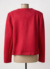 Veste casual rouge CHRISTINE LAURE femme seconde vue