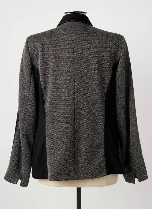 Veste casual finition intérieure doublée gris FRANCE RIVOIRE femme