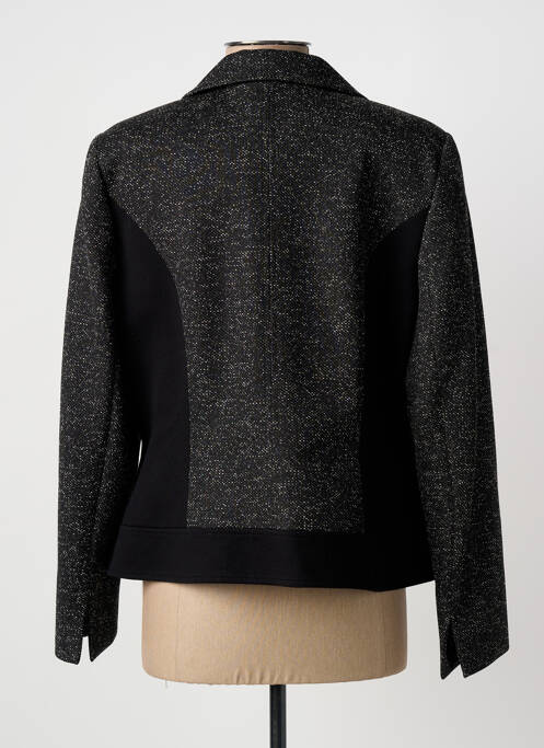 Veste casual coupe cintrée noir CHRISTINE LAURE femme
