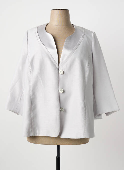 Veste casual gris FRANCE RIVOIRE femme