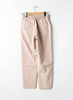 Pantalon 7/8 coupe droite beige UNIQLO homme