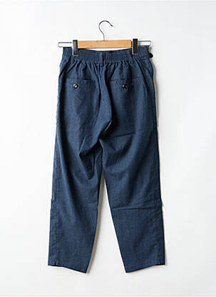 Pantalon droit fermeture zippée sous rabat avec crochet gris SYN NYM homme