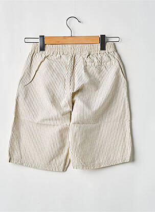 Short poches beige NOYOCO homme
