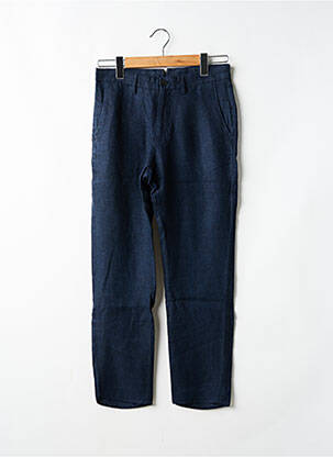 Pantalon droit bleu MASSIMO DUTTI homme