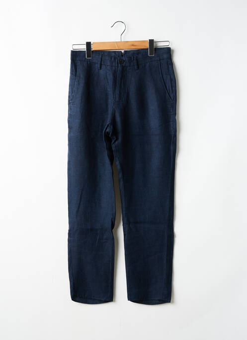 Pantalon droit coupe droite bleu MASSIMO DUTTI homme