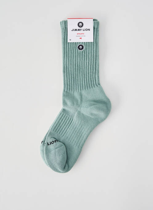 Chaussettes vert JIMMY LION unisexe