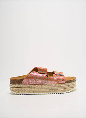 Mules/Sabots orange PLAKTON pour femme