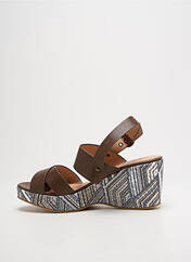 Sandales/Nu pieds marron LPB pour femme seconde vue