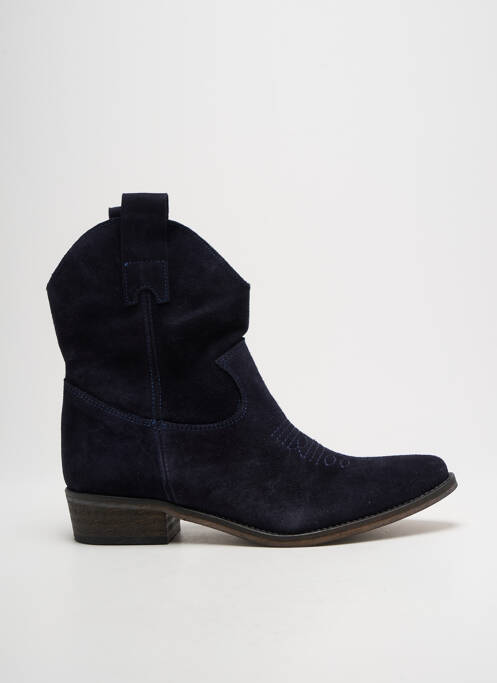 Bottines/Boots bleu ALFA pour femme