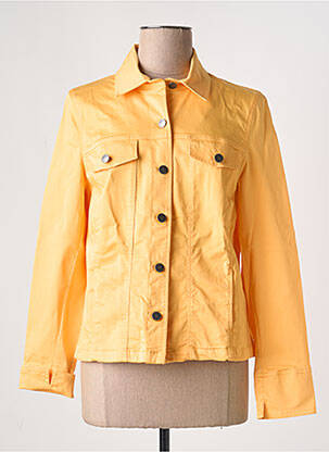 Veste casual poches orange GUY DUBOUIS femme