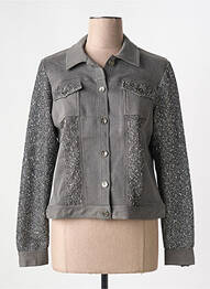 Veste casual poches gris MERI & ESCA femme