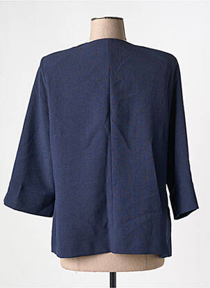 Veste chic poches bleu GUY DUBOUIS femme