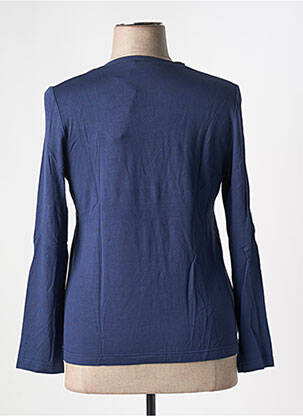 T-shirt manches longues manches longues bleu GRIFFON femme