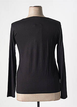 T-shirt manches longues manches longues noir GRIFFON femme