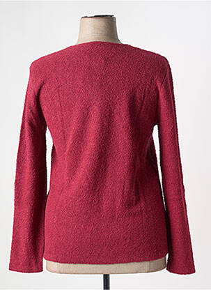 Pull coupe cintrée manches longues rose GRIFFON femme