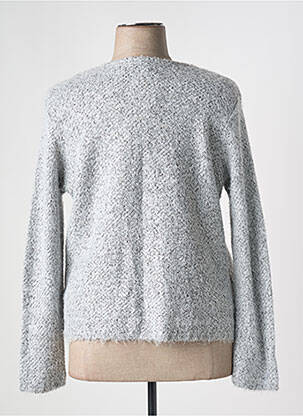 Gilet manches longues stretch gris GRIFFON femme
