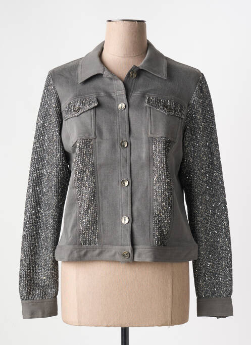 Veste casual poches gris MERI & ESCA femme