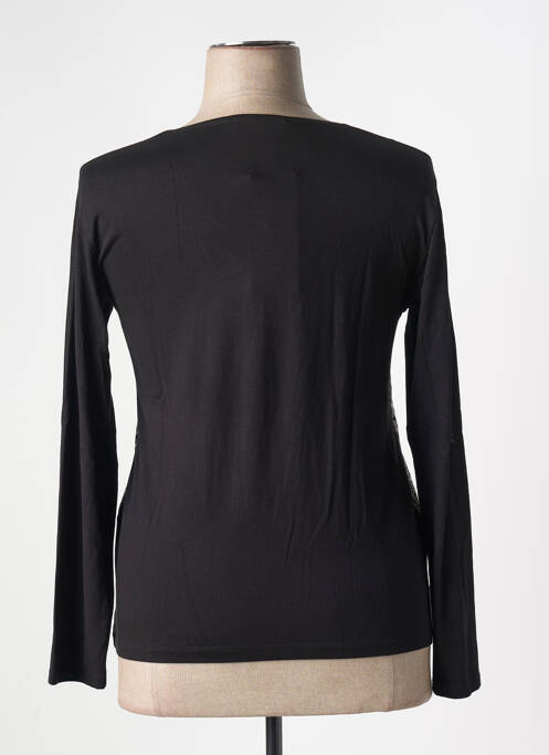 T-shirt manches longues manches longues noir GRIFFON femme