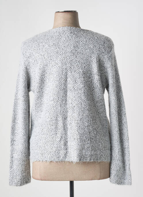 Gilet manches longues stretch gris GRIFFON femme