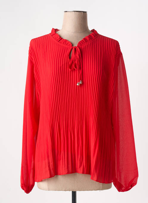 Blouse rouge COULEURS DU TEMPS femme