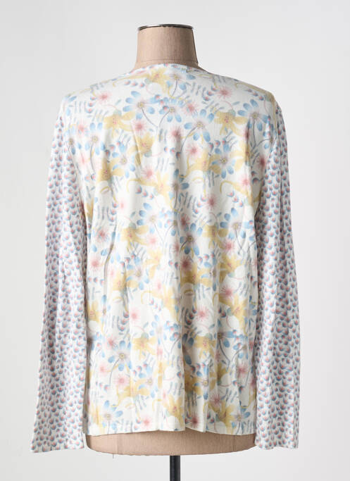 Gilet manches longues jaune I.ODENA femme