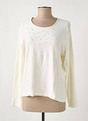 T-shirt manches longues manches longues beige GRIFFON femme