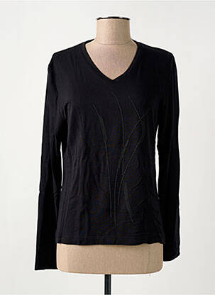 T-shirt manches longues manches longues noir GRIFFON femme