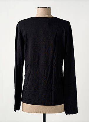 T-shirt manches longues manches longues noir GRIFFON femme