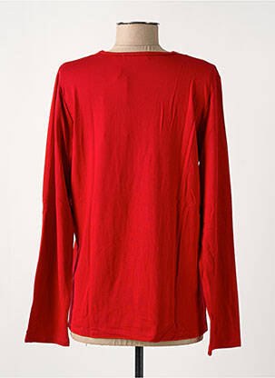 T-shirt manches longues manches longues rouge GRIFFON femme